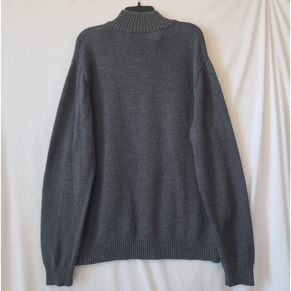 Rodd and Gunn Merrick Bay Gray Cotton Mens Sweater XL - Picture 7 of 8